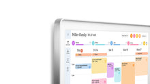Load image into Gallery viewer, Skylight Calendar Max (Shadow Box/Natural Aluminum) with Plus Plan
